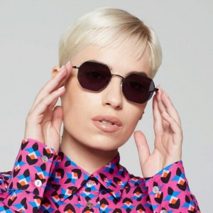 Black A.S.98 Billie Women's Sunglasses | IL-ZTJH20185