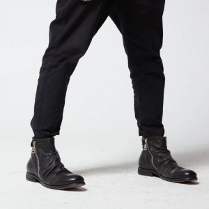 Black A.S.98 Clash 401216 Men's Ankle boots | IL-OEIU69270