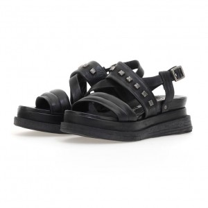 Black A.S.98 Lalla Women's Sandals | IL-ORUS19408