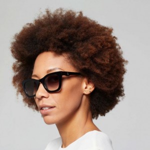 Black A.S.98 Nicko Women's Sunglasses | IL-HMIF31548