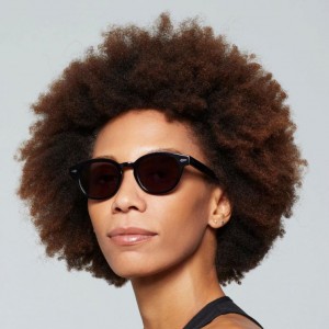 Black A.S.98 Rob Women's Sunglasses | IL-UQSR48953