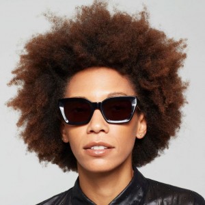 Black A.S.98 Ronnie Women's Sunglasses | IL-ZTAQ69305