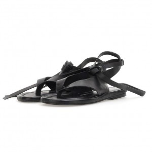 Black A.S.98 Yolanda Women's Sandals | IL-ZCVW19428