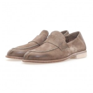 Brown A.S.98 Ogden Men's flat shoes | IL-WXYH32896