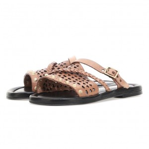 Brown A.S.98 Yazmin Women's Sandals | IL-JCVR29145