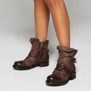 Chocolate A.S.98 Saintec 259211 Women's Ankle boots | IL-MKVT72964