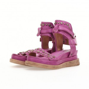 Fuchsia A.S.98 Leta Women's Sandals | IL-MLIJ30947