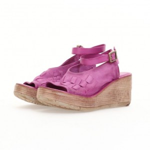 Fuchsia A.S.98 Nan Women's Sandals | IL-WEPT60845