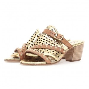 Gold A.S.98 Adamina Women's Sandals | IL-EUTP72318