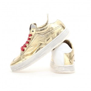 Gold A.S.98 Adria Women's Sneakers | IL-WGHQ71386