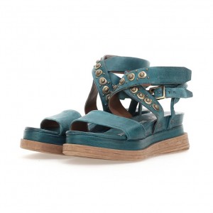 Green A.S.98 Ladonna Women's Sandals | IL-QGKH25473