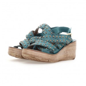 Green A.S.98 Normand Women's Sandals | IL-XJMB35964