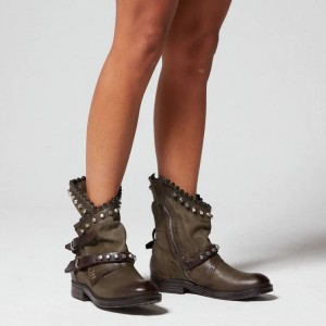 Green A.S.98 Verti 207239 Women's Ankle boots | IL-UWPK98423