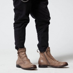 Grey A.S.98 Clash 401231 Men's Ankle boots | IL-PVCE14952