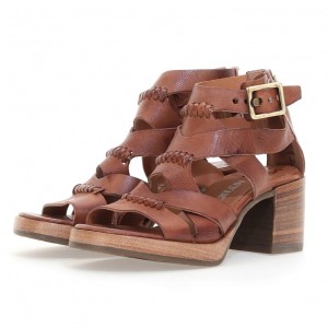 Khaki A.S.98 Andra Women's Sandals | IL-TUPN14639