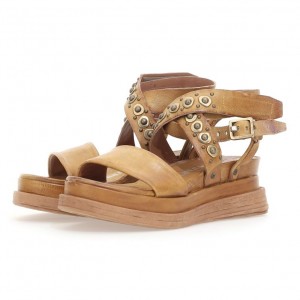 Khaki A.S.98 Ladonna Women's Sandals | IL-ZQBT29068