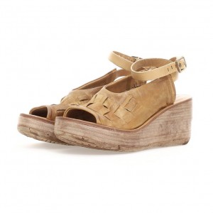 Khaki A.S.98 Nan Women's Sandals | IL-DBEF78432