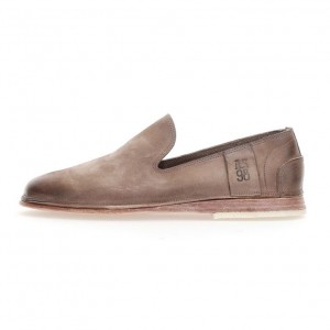 Light Brown A.S.98 Alberic Men's flat shoes | IL-FBNL54207