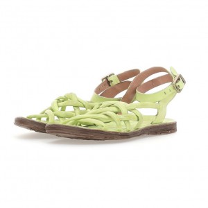 Light Green A.S.98 Rylee Women's Sandals | IL-WDUQ80167