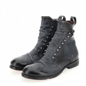 Navy A.S.98 Clash 401231 Men's Ankle boots | IL-JNQZ39162