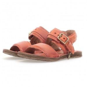 Orange A.S.98 Ria Women's Sandals | IL-VMUZ05419