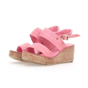 Pink A.S.98 Neely Women's Sandals | IL-VXRC20913