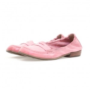 Pink A.S.98 Zavia Women's flat shoes | IL-RESW34659