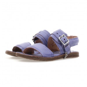 Purple A.S.98 Ria Women's Sandals | IL-JRLD40597