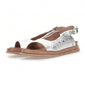 Silver A.S.98 Sera Women's Sandals | IL-WUZC24069