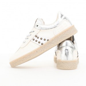 White A.S.98 Roxy Women's Sneakers | IL-KPXM79813