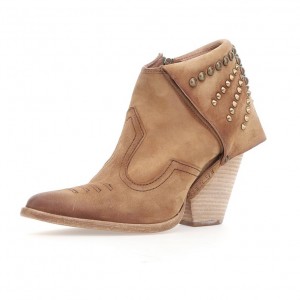 Yellow A.S.98 Blondie Women's Ankle boots | IL-XIVK17265