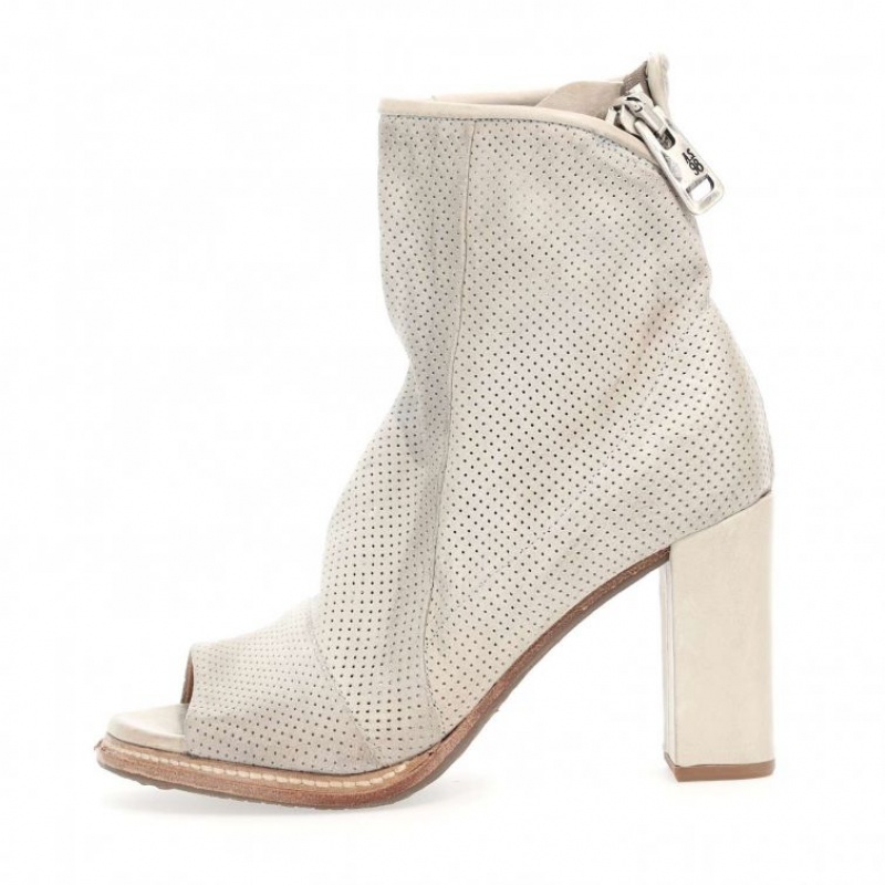 Beige A.S.98 Brucie Women's Ankle boots | IL-PTQN45289