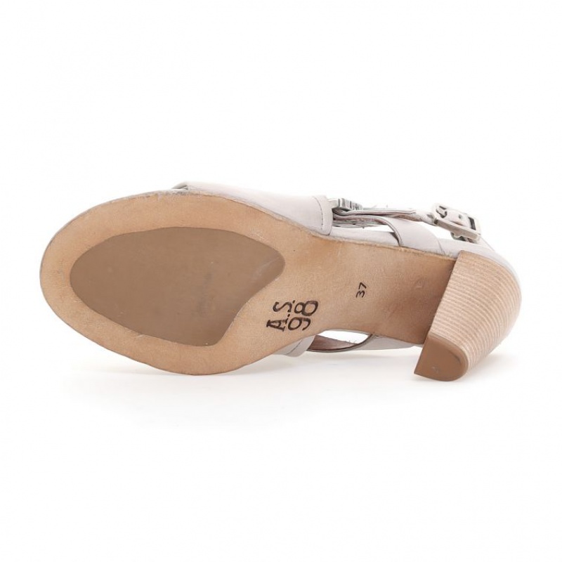 Beige A.S.98 Charlize Women's Sandals | IL-GPMH25418