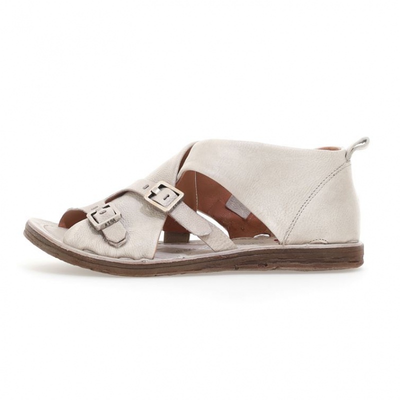 Beige A.S.98 Ruth Women's Sandals | IL-NVKQ06258