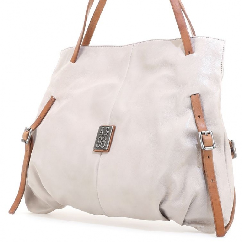 Beige A.S.98 Salo Women's Bags | IL-SXOP03926