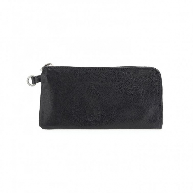 Black A.S.98 103072 Unisex Wallets | IL-ZDEL94071