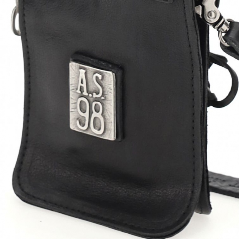 Black A.S.98 200484 Women's Bags | IL-HGMR92814