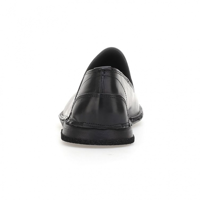 Black A.S.98 Alberic Men's flat shoes | IL-IVCE50946