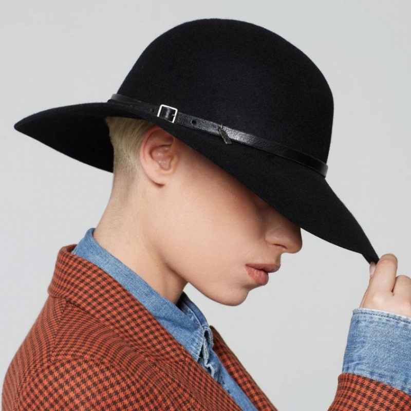 Black A.S.98 Anouk Women's hats | IL-VGAX07954