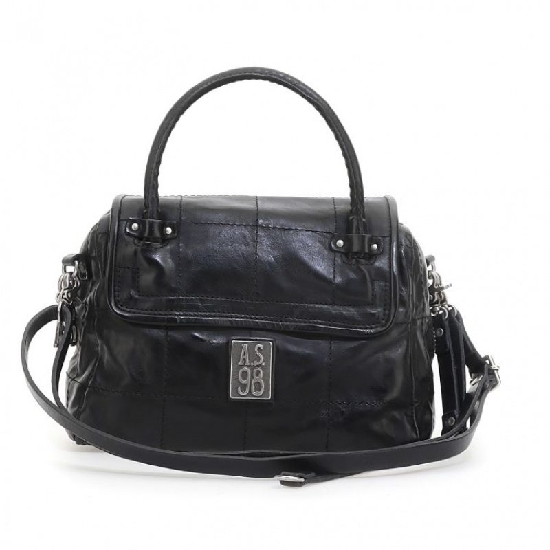 Black A.S.98 Assenza Women's Bags | IL-ULVZ82916