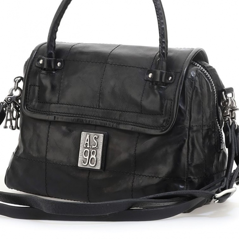 Black A.S.98 Assenza Women's Bags | IL-ULVZ82916