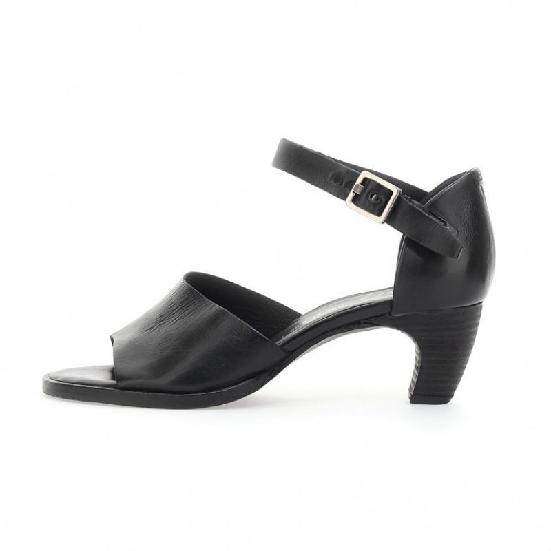 Black A.S.98 Bess Women's Sandals | IL-TJAY42398