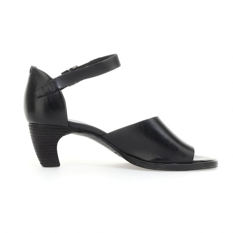 Black A.S.98 Bess Women's Sandals | IL-TJAY42398