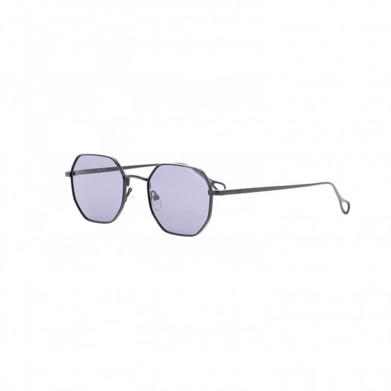 Black A.S.98 Billie Men's Sunglasses | IL-PDXR69817