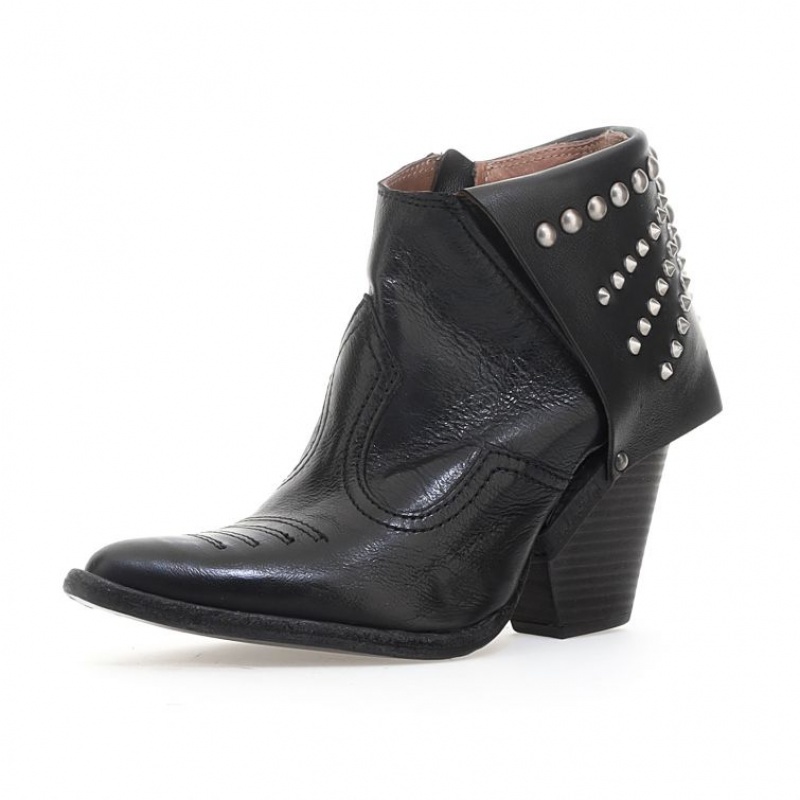 Black A.S.98 Blondie Women's Ankle boots | IL-RCMQ98021