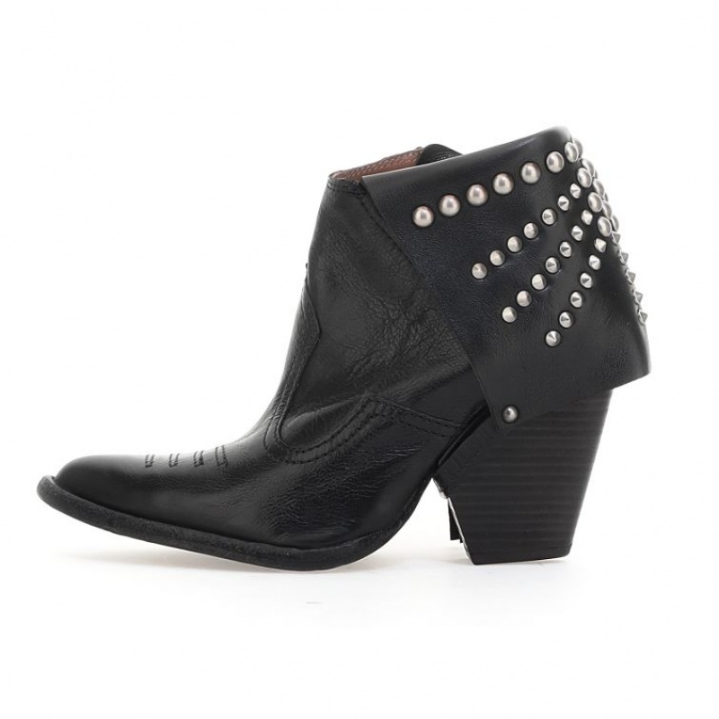 Black A.S.98 Blondie Women's Ankle boots | IL-RCMQ98021