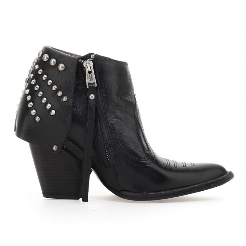 Black A.S.98 Blondie Women's Ankle boots | IL-RCMQ98021