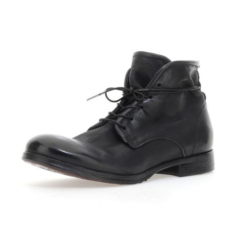 Black A.S.98 Chad Men's Ankle boots | IL-NMFO02745