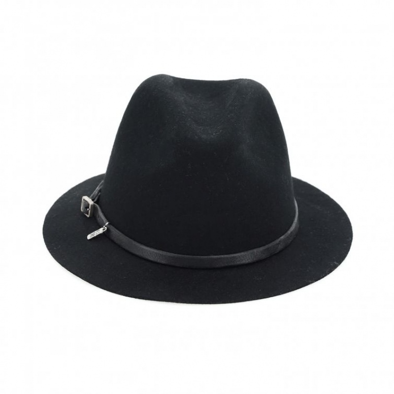 Black A.S.98 Claire Women's hats | IL-KTCV65712