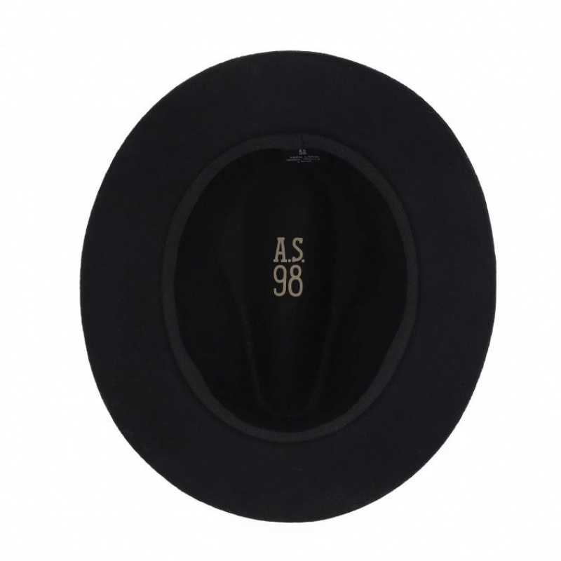 Black A.S.98 Claire Women's hats | IL-KTCV65712